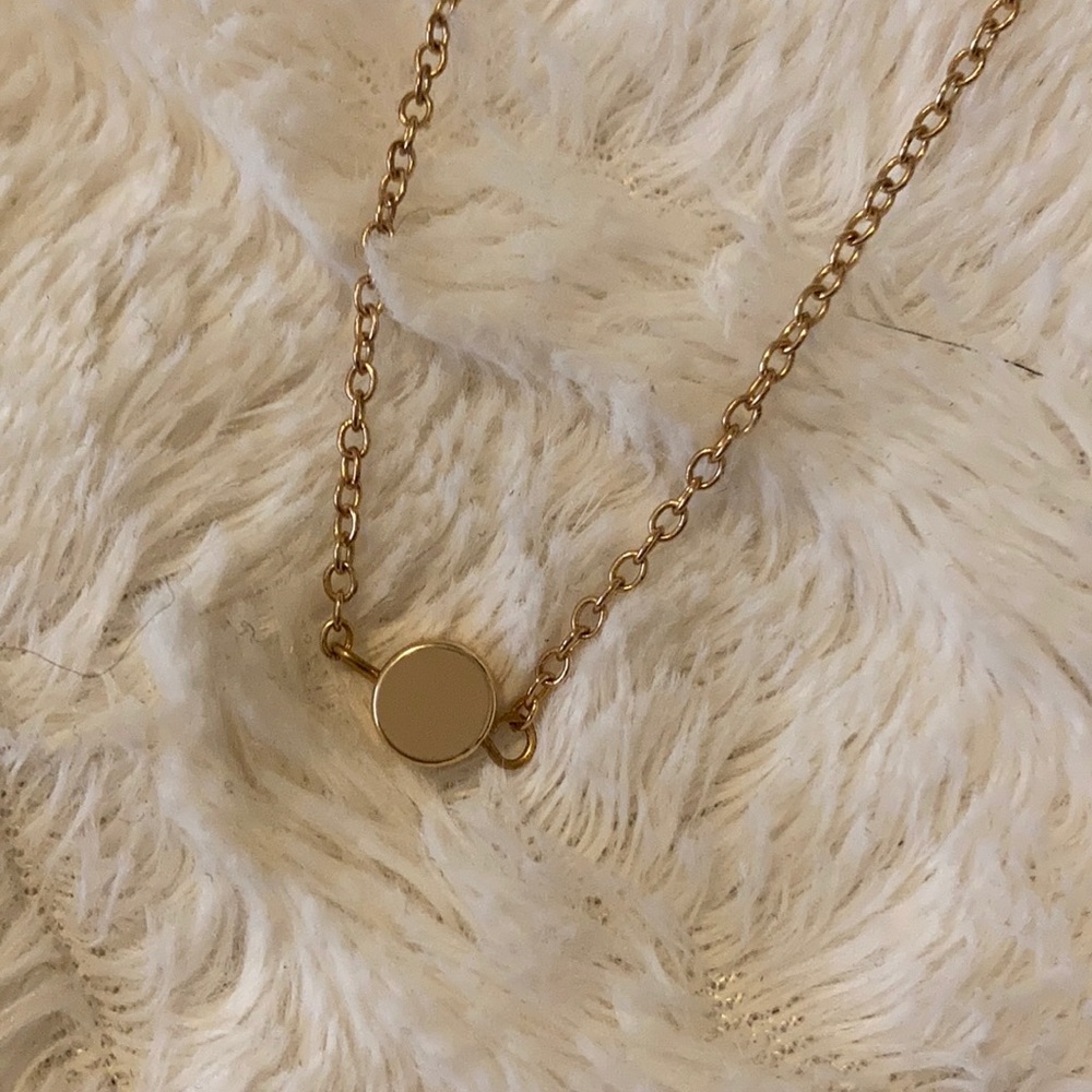 Gold necklace